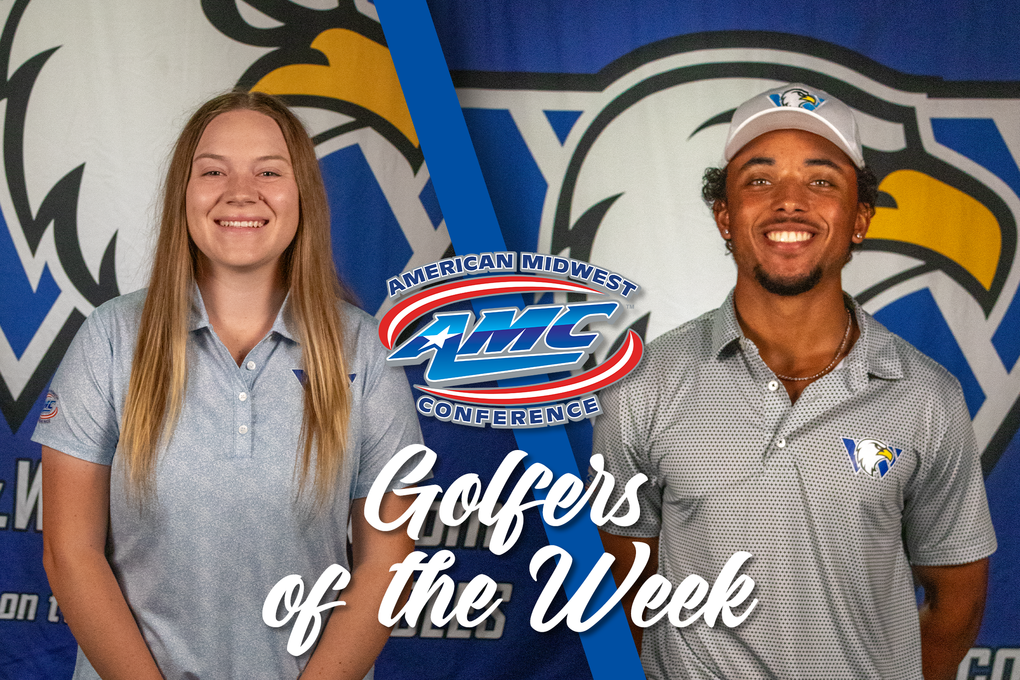 Harness, McClain Sweep AMC Golf Weekly Honors