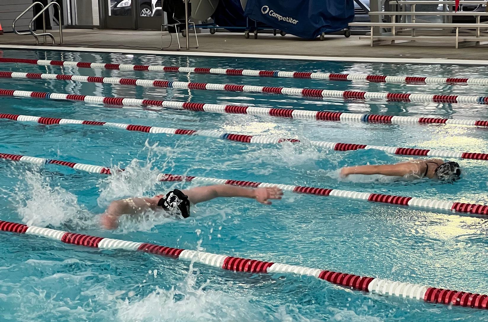 WBU Swim Team Falls to University of the Ozarks
